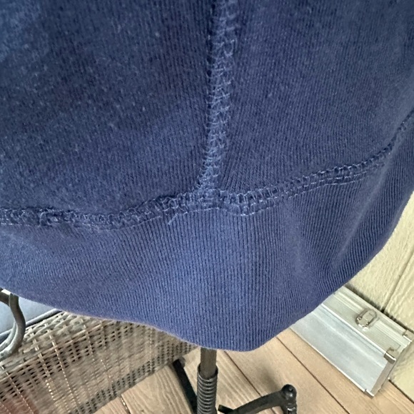 MV SPORT Ladies Navy ‘Martha’s Vineyard’ Long Sleeve Cotton Sweatshirt - Sz MED - Picture 7 of 13